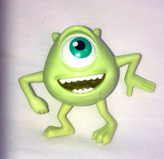 Monsters Inc Mike Wazowski Glow in the Dark Eye Mcdonald's 2001 Vintage Toy  Rare - Etsy