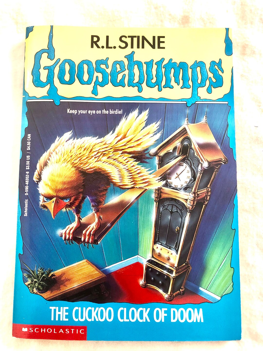 Goosebumps 28 the Cuckoo Clock of Doom by R. L. Stine 1995 Etsy