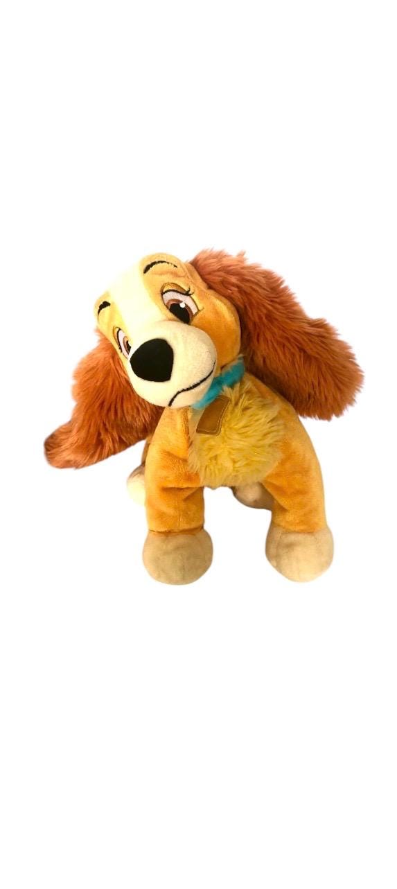 Lady & The Tramp Dog  Authentic Disney Toy, Vintage Plush Stuffed Animal Cocker Spaniel 14”