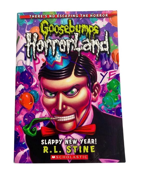 Goosebumps Horrorland #18 ~slappy New Year~ Book by R. L. Stine - Etsy