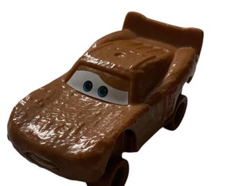 Disney Pixar Cars Lightning Mcqueen Mud Muddy 15 Crazy 8 Crashers