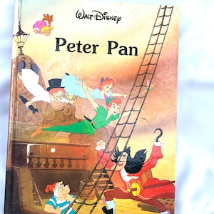 Walt Disney Peter Pan Vintage Children’s Book 1986 Hardcover
