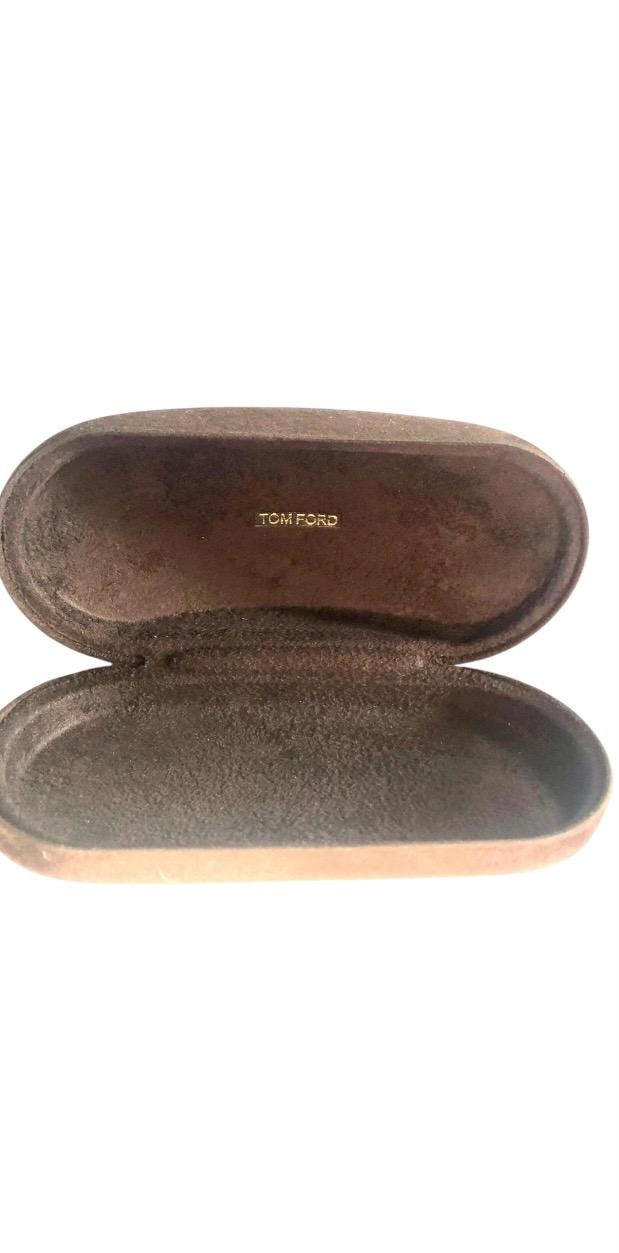 Tom Ford Brown Sunglasses with Velvet Case TOM FORD LARGE BROWN VELVET SUNGLASS CASE w CARD & CLEANING  main image 3