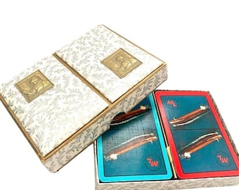 Cartes À Jouer Dsm Poker Bridge Original Vintage Années 80 Nouvelles