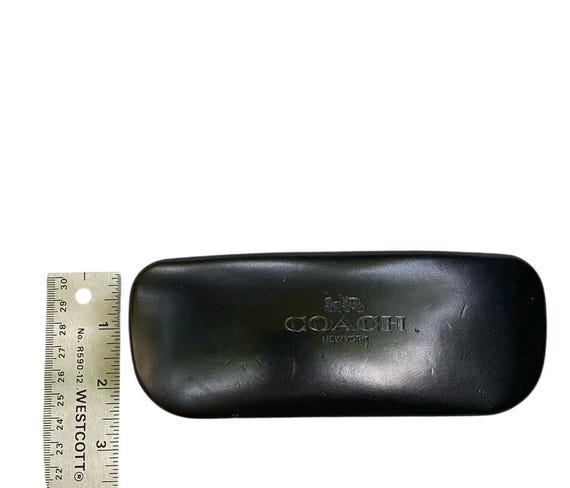 Coach Sunglasses Eyeglasses Black Hard Clamshell Vintage Case - Etsy