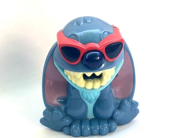 ディズニー リロ＆スティッチ プレイ・ドー スティッチ キャラクター プラスチック製おもちゃ マクドナルド ハッピーミール ヴィンテージ 2004年製おもちゃ