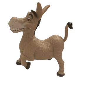 Shrek Donkey McDonald’s Happy Meal Vintage Toy , Cake Topper Figure,  ( no sound )
