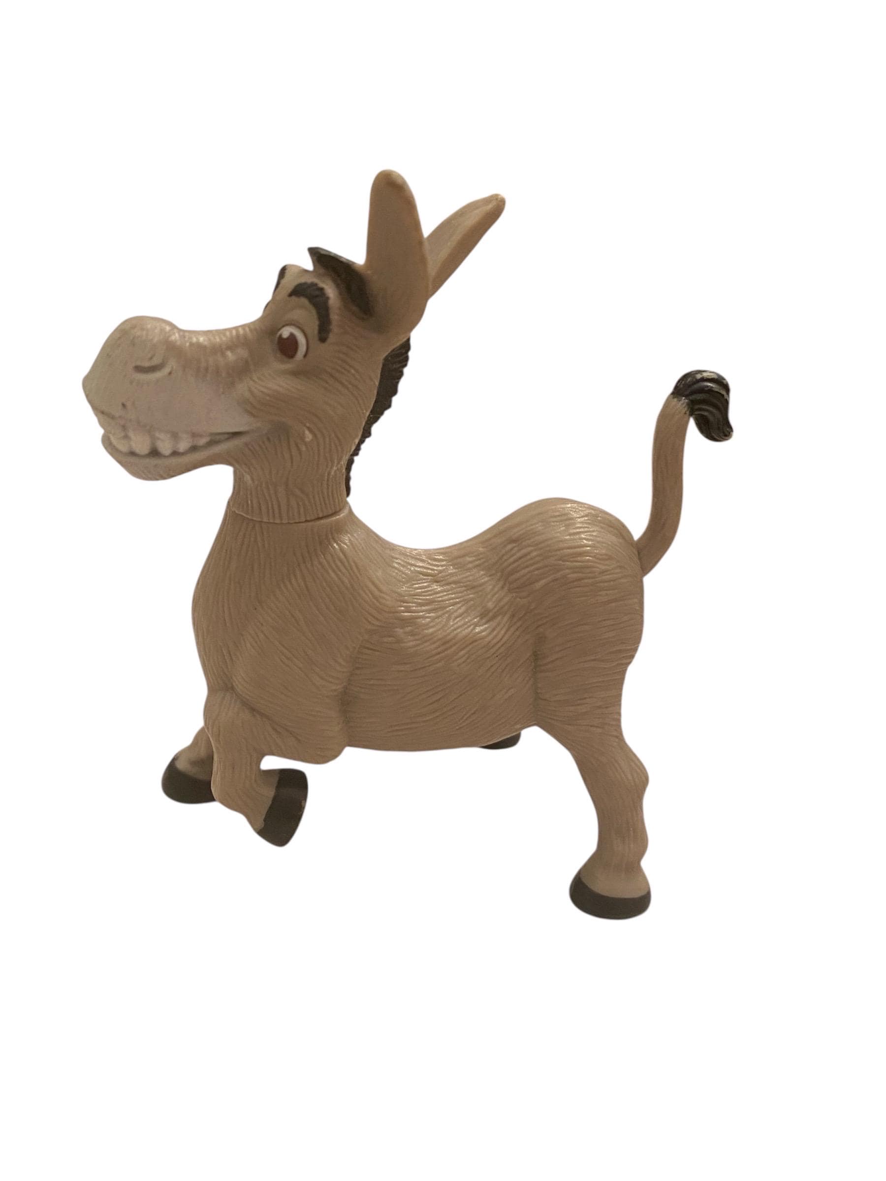Shrek Donkey McDonald’s Happy Meal Vintage Toy , Cake Topper Figure,  ( no sound )