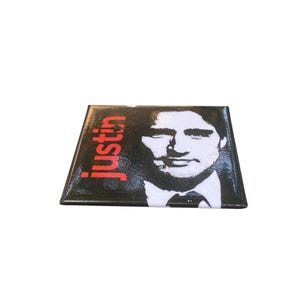 Vintage Justin Trudeau Pinback  Button Pin