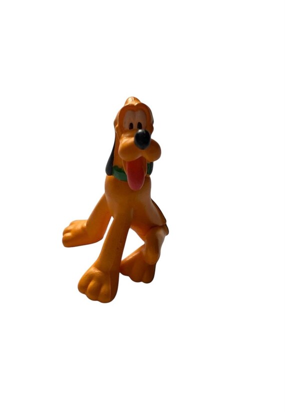 Disney Mickey Mouse and Friends Pluto PVC Vintage Toy, Cake Topper