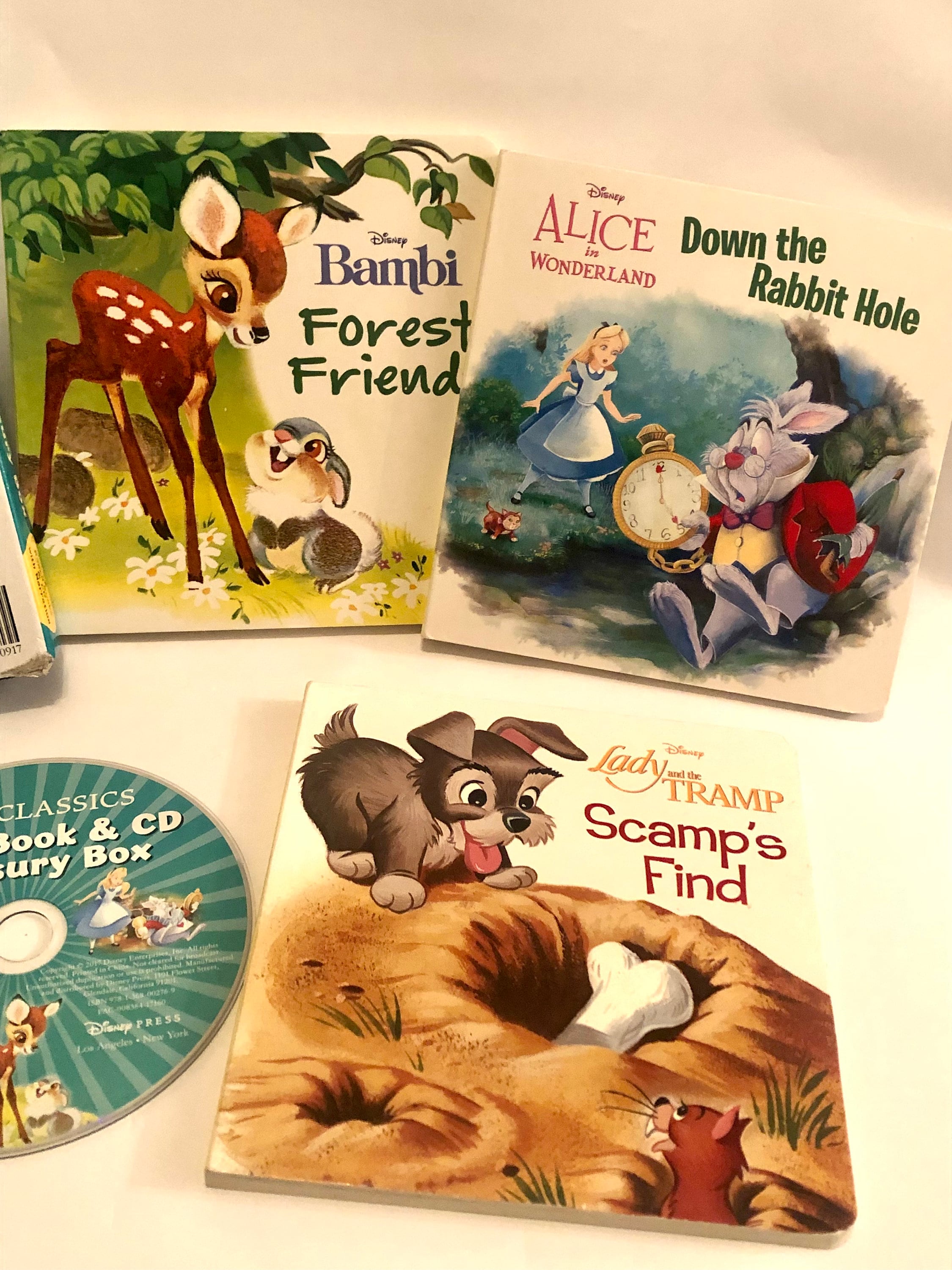 Disney Classics Board 3 Book and CD Treasury Box - Etsy
