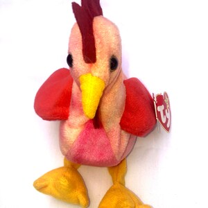 TY Beanie Baby” Strut “ the Rooster 1996
