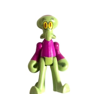 Imaginext Spongebob Squarepants SQUIDWARD Pajamas Figure Bikini Bottom Playset Vintage Toy