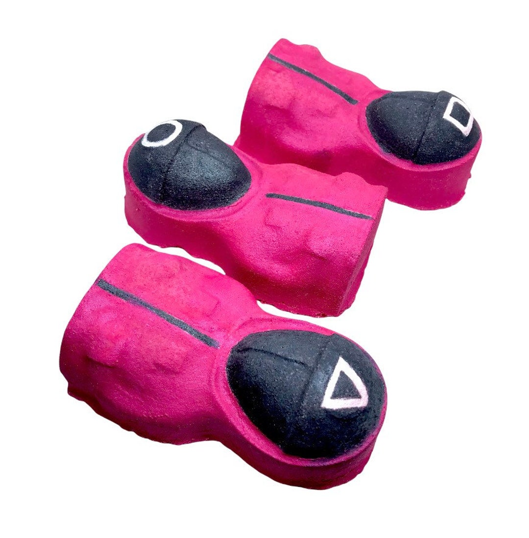 Squid Game Pink Jumpsuit Bath Bomb Squid Game Bath Bomb - Etsy