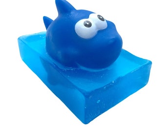 Shark Bath Toy Kids Soap | Shark Soap | Shark  Bath Toy | Shark  | Kids Bath Soap | Soap with Toy | Rubber Toy Soap | Soap