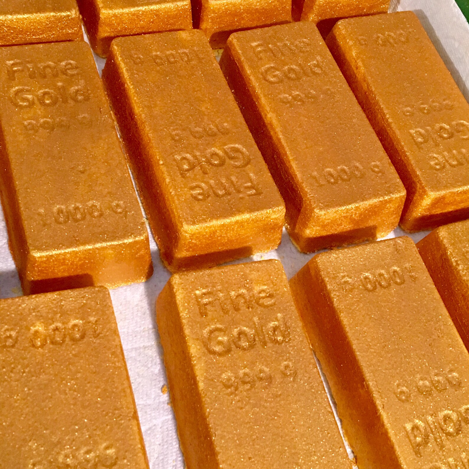 Fine Gold Bar Bath Bomb Fine Gold Bar Gold Bar Gold Bar Etsy