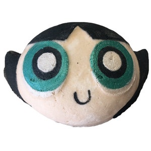 Green Super Cartoon Girl Bath Bomb