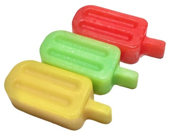 Mini Popsicle Soap Party Favors | Mini Soap | Popsicle Soap | Popsicle | Party Favors | Popsicle Party Favor | Party Favor Soap | Set of 12