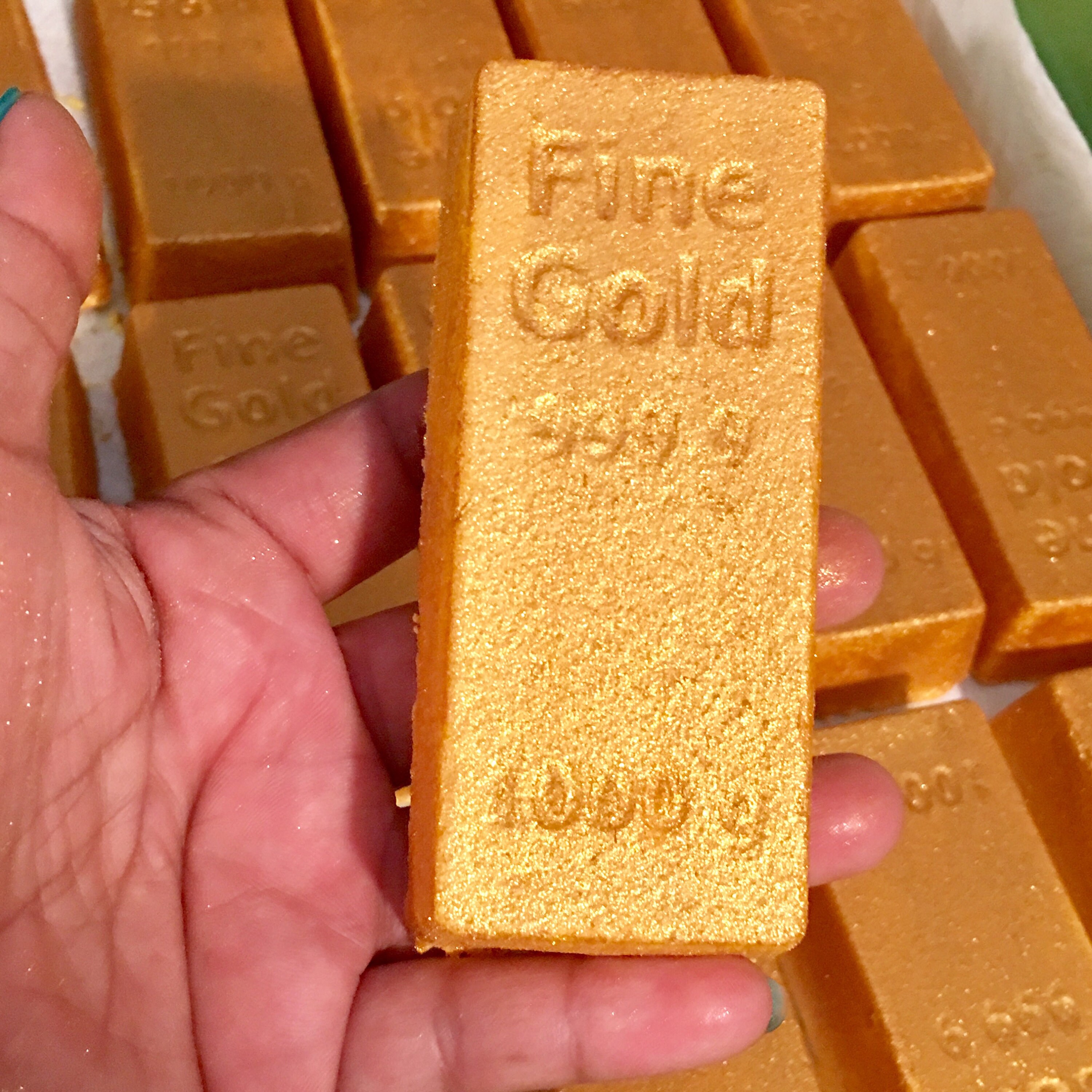 Fine Gold Bar Bath Bomb Fine Gold Bar Gold Bar Gold Bar Etsy