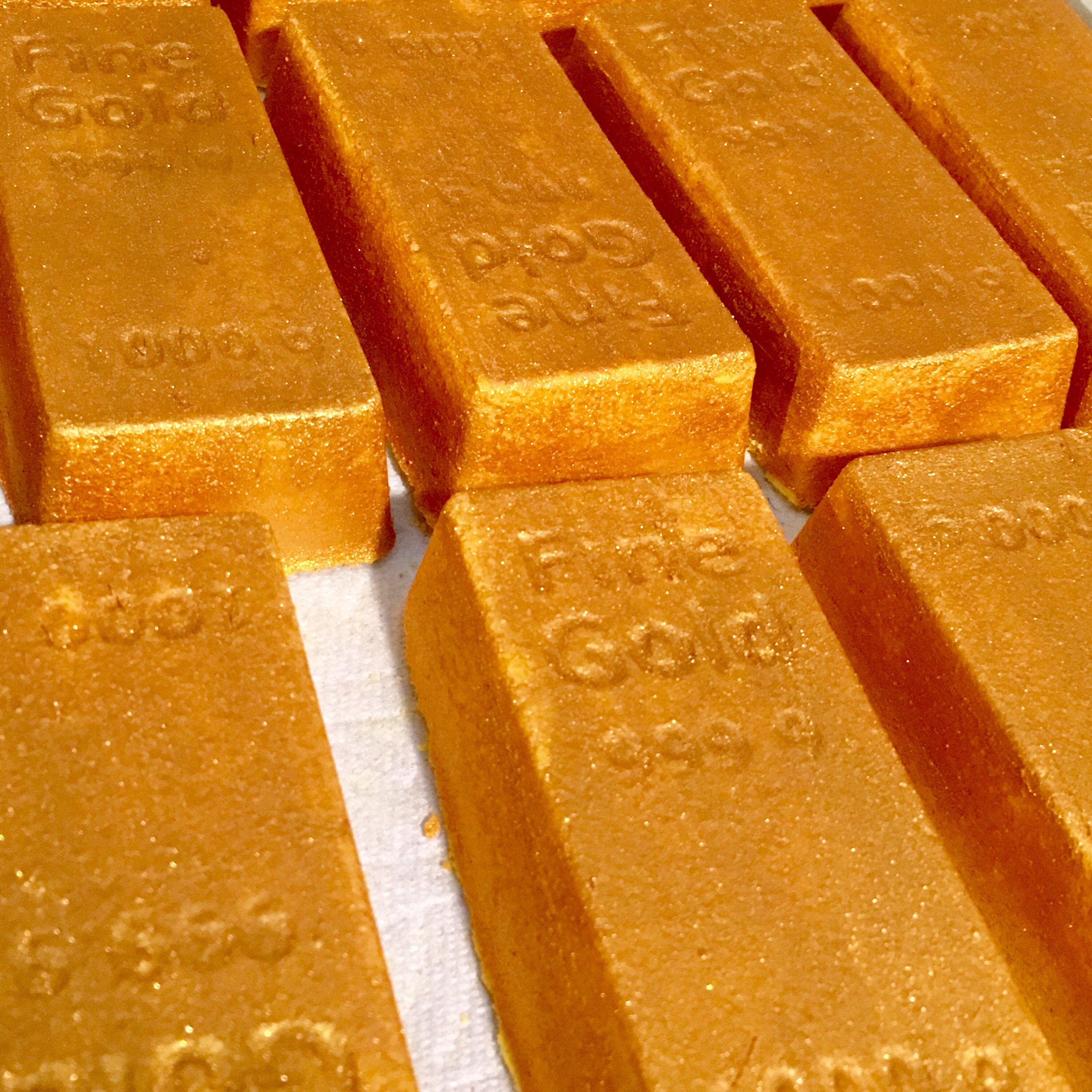 Fine Gold Bar Bath Bomb Fine Gold Bar Gold Bar Gold Bar Etsy