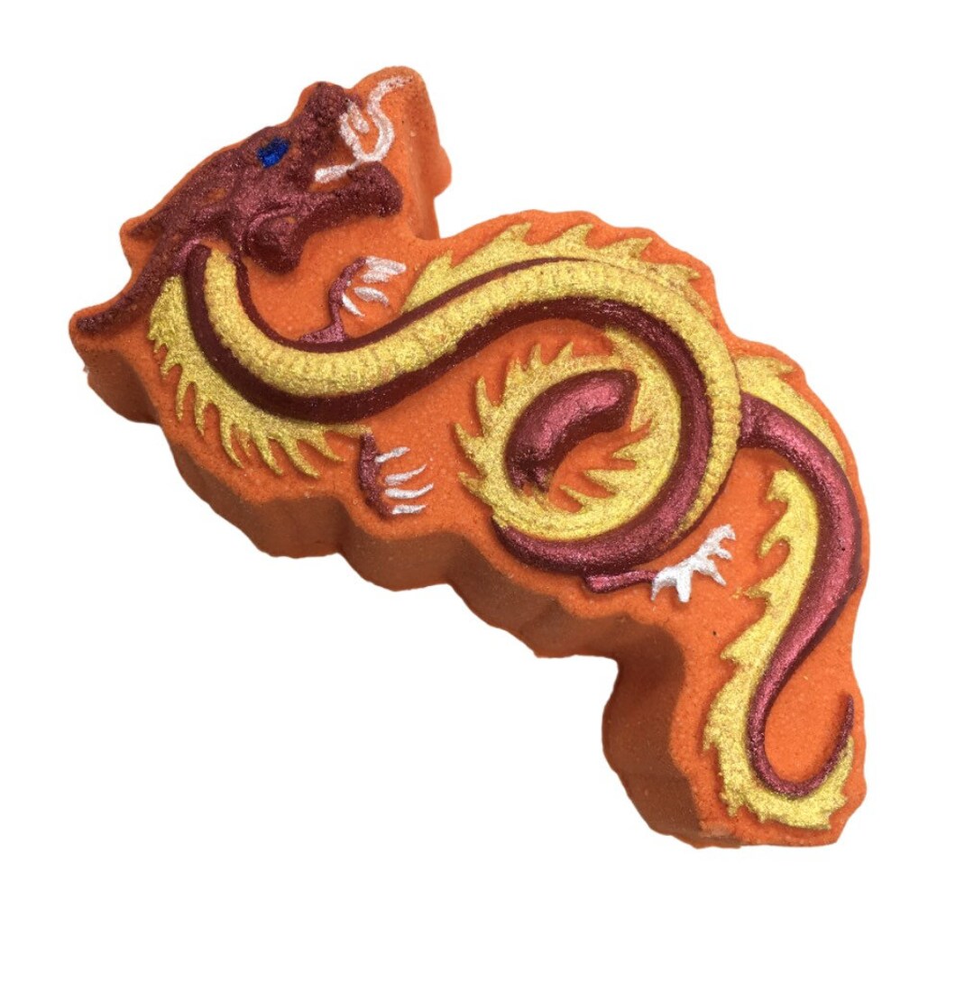 Red Dragon Foaming Bath Bomb, Red Dragon Bath Bomb, Red Dragon ...