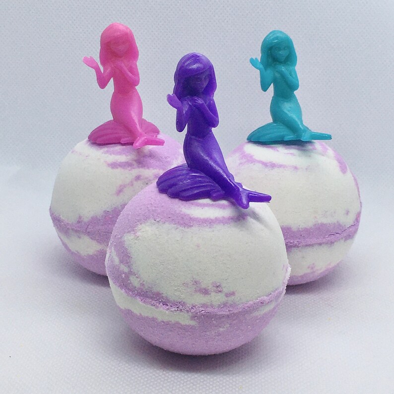 Surprise Mermaid Toy Bath Bomb for Kids Surprise Mermaid Toy Etsy