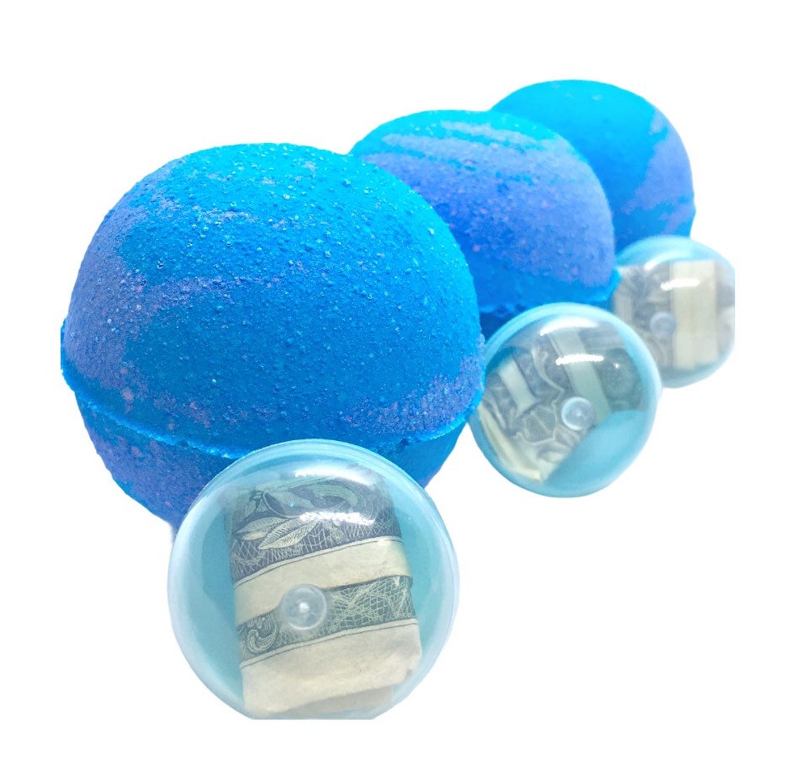 Money Bath Bomb Surprise Money Bath Bomb Money Surprise Etsy