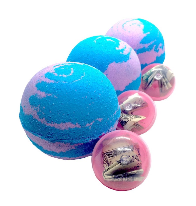 Money Bath Bomb Surprise Money Bath Bomb Money Surprise Etsy