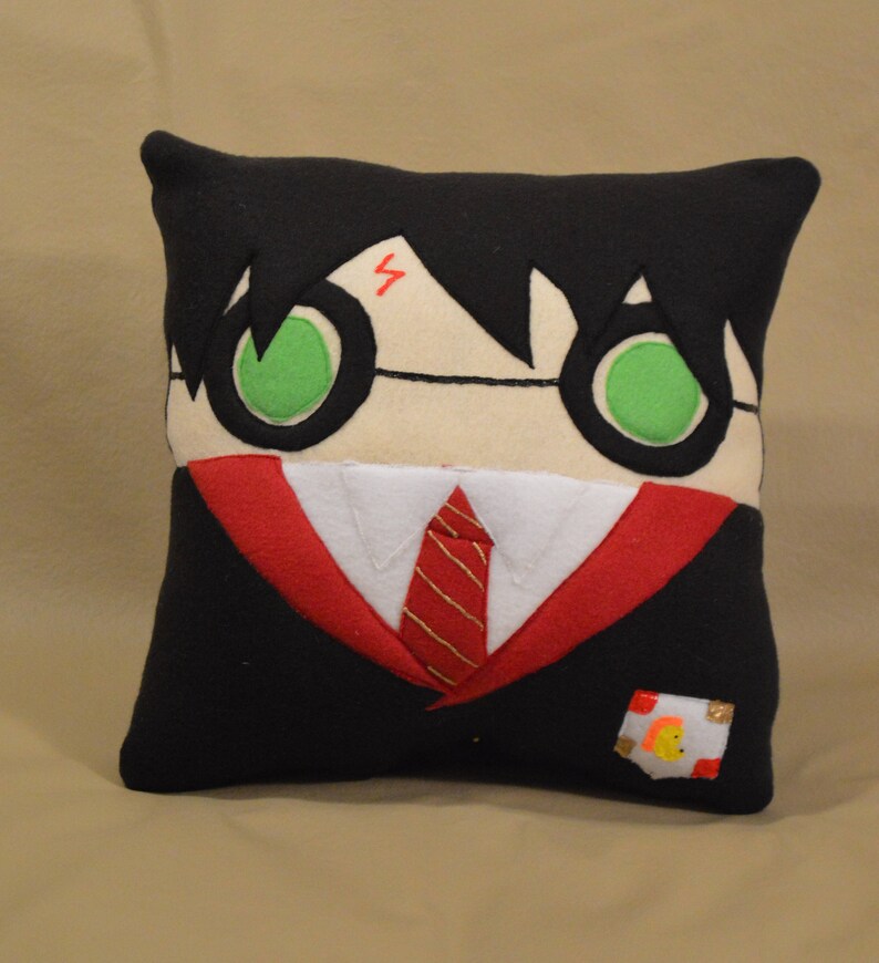 Harry Potter Throw Pillow Etsy