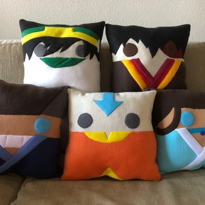 Avatar the Last Airbender Themed - Throw Pillows