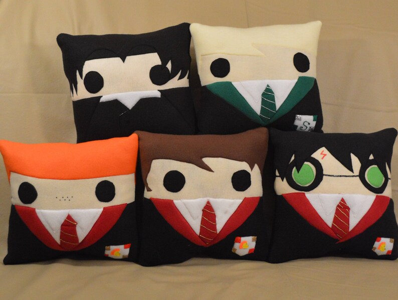 Harry Potter Throw Pillow Etsy