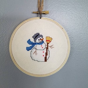 Snowman Christmas ornament