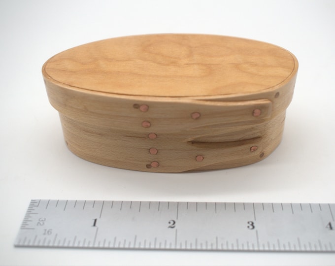 Maple Box #0: Size 1 7/8 inches x 3 1/2 inches, item #2930