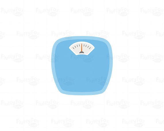 clipart bathroom scale