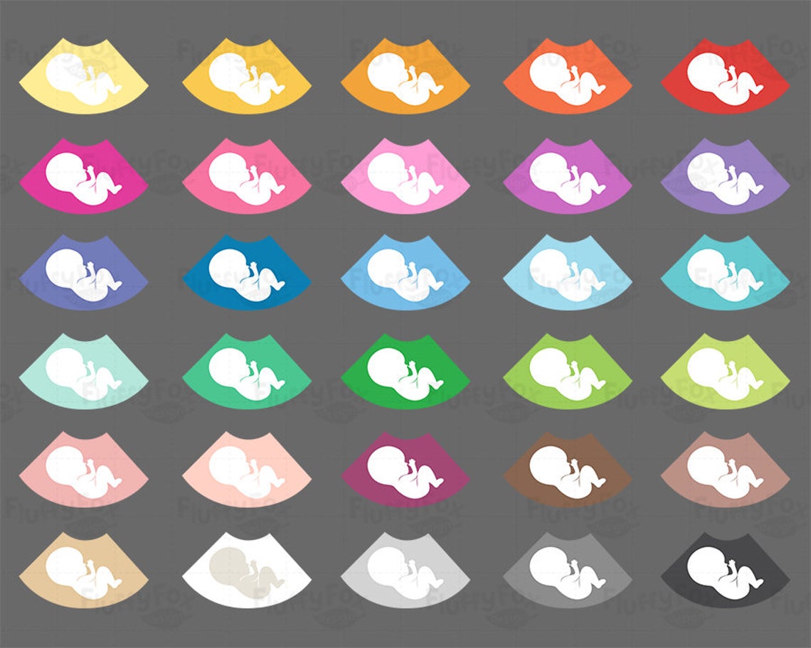 Ultraschall Bilderrahmen - Doppelseitig Für Baby Sonogramm Fotos