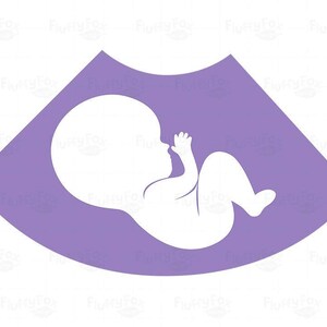 Sonogram Clipart, Échographie Grossesse maternité enceinte Ultasonography New Baby Rainbow PNG, Utilisation commerciale image 4