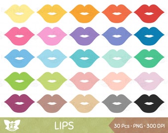 Lips Clipart, Kiss Clip Art, Fashion Beauty Lip Balm Lipstick Chapstick Make Up Cute Symbol Icon Love PNG Graphic, Commercial Use