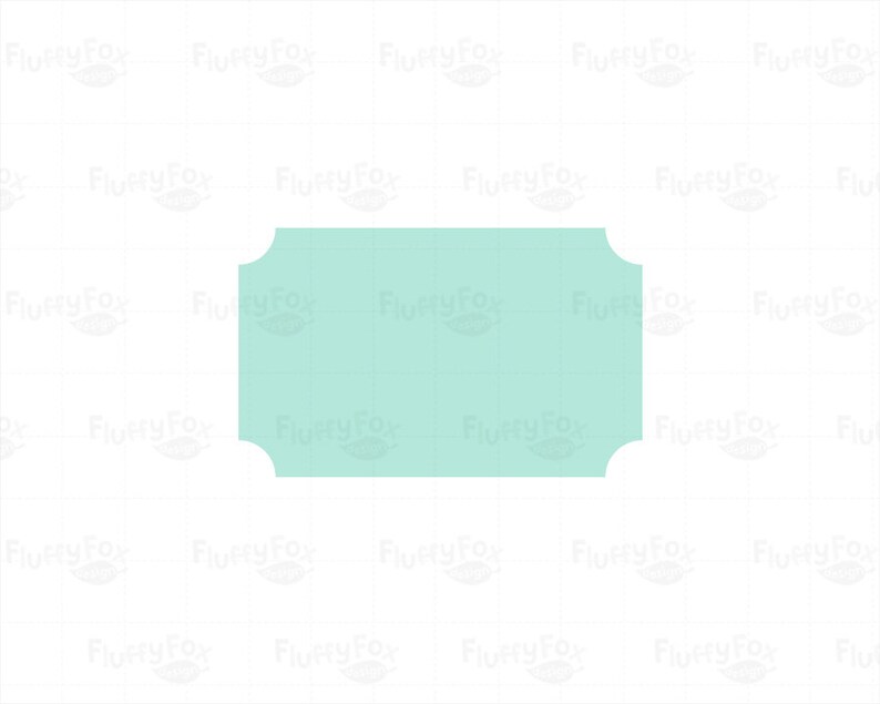 Rectangle Label Clipart, Frame Clip Art, Cute Blank Box Coupon Tag Shape Template Rainbow Element Icon Graphic PNG Download, Commercial Use image 3