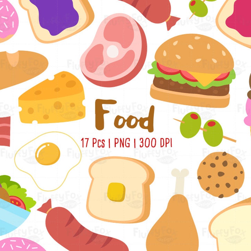Food Clipart - Etsy