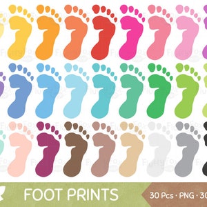 Huellas De Pies Clipart Ninos Bebe Huella De Pie Pies Etsy Huellas De Pies Clipart Ninos Bebe Huella De Pie Pies Etsy