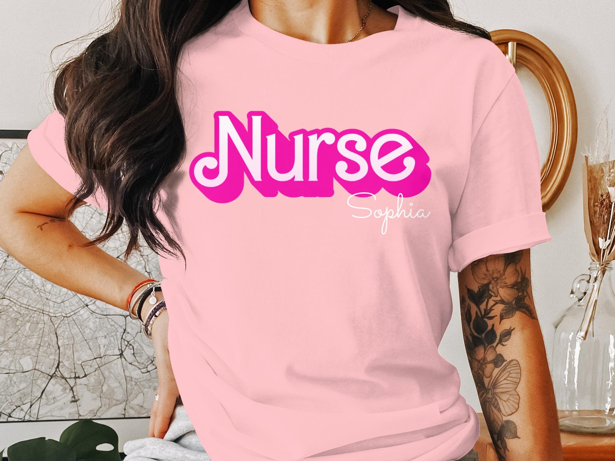 Custom Nurse Appreciation Graphic T-Shirt, Perfect Gift for Nursing
