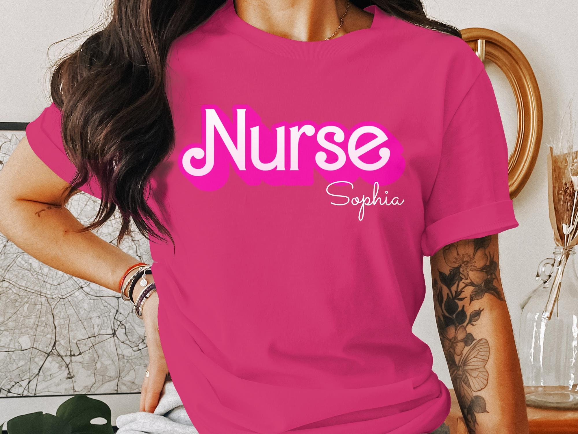 Custom Nurse Appreciation Graphic T-Shirt, Perfect Gift for Nursing