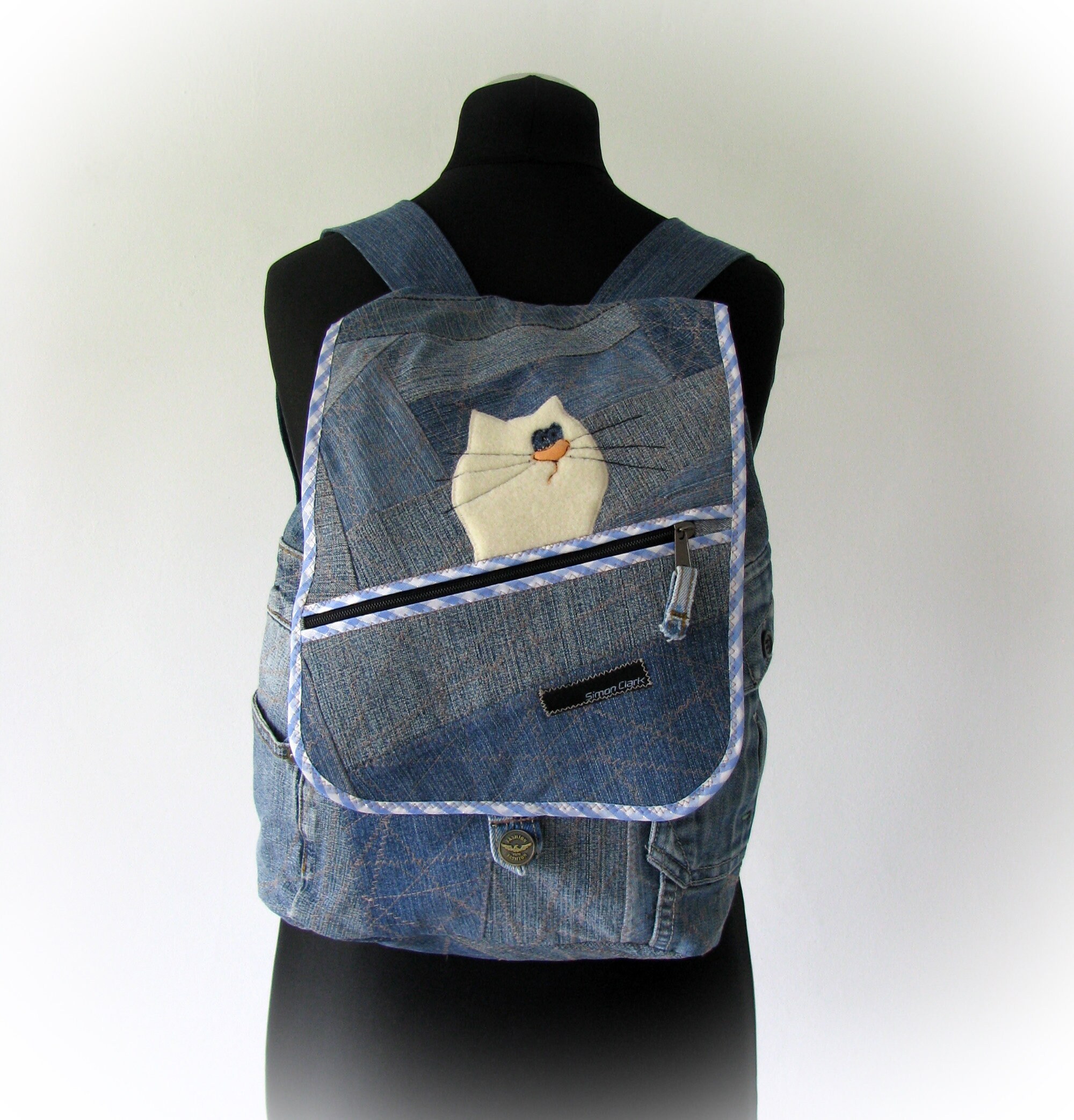 Jeans school bag online hotsell