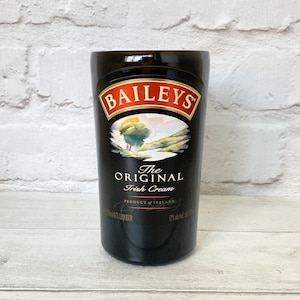 Baileys Irish Cream Bottle Candle Upcycled Original Bottle
