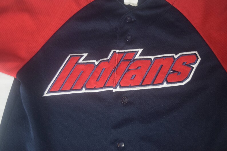 retro cleveland indians jersey