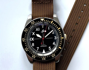 JP Cali-054 Mission Timer Automatic Watch (Seiko SII NH35)