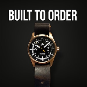 Built to order: JP Warbird Bronze Automatic Watch (Seiko SII NH3X)