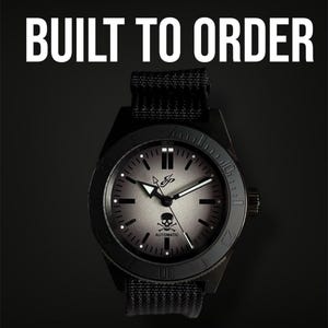 Built to order: JP Crossbones Custom Automatic Watch (Seiko SII NH3x)
