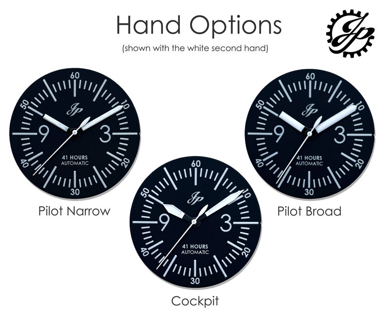 Built to order: JP Warbird Titanium Sandblasted Automatic Watch (Seiko SII NH3X) image 2