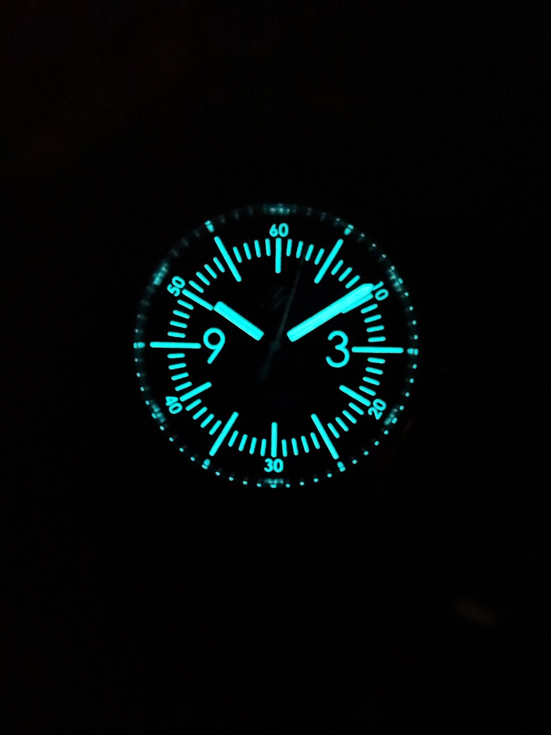 Built to order: JP Warbird Titanium Sandblasted Automatic Watch (Seiko SII NH3X) image 10